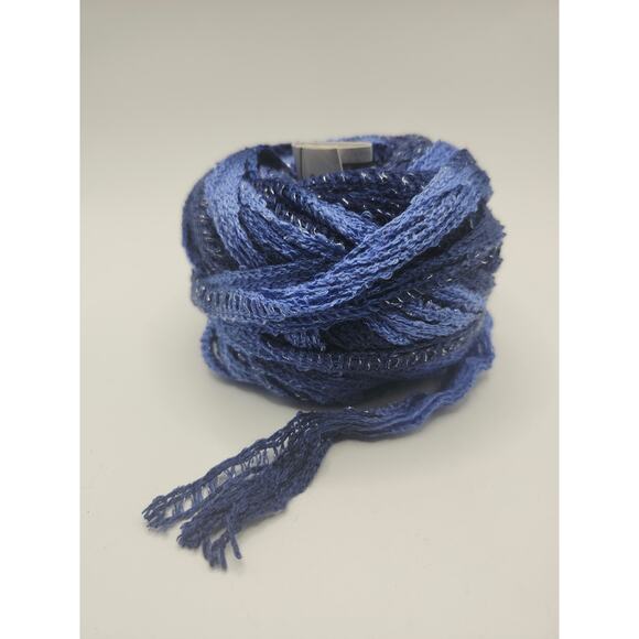 Red Heart Boutique Sashay Yarn Rumba 1934 Partial Cake Ruffle Scarf 3.5 oz - Picture 5 of 7